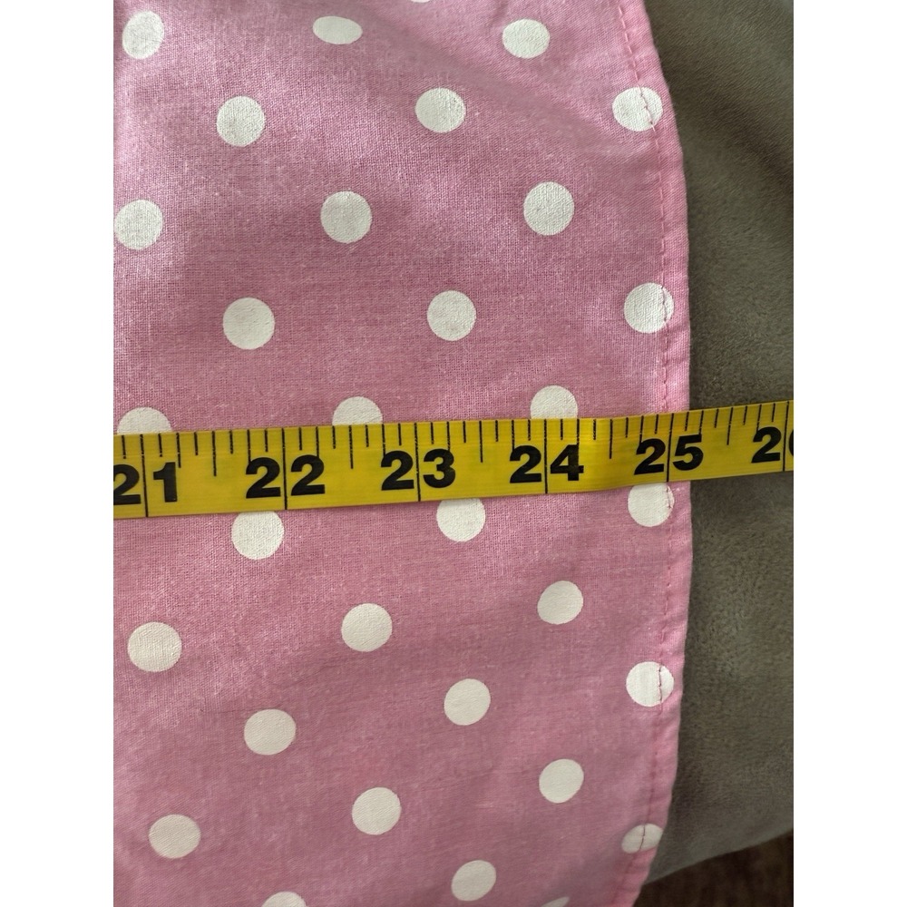 Blair Dress Shirt Women Sz 10P Pink Polka Dot  3/4 Sleeve Button Up Top New Tags - Picture 7 of 7